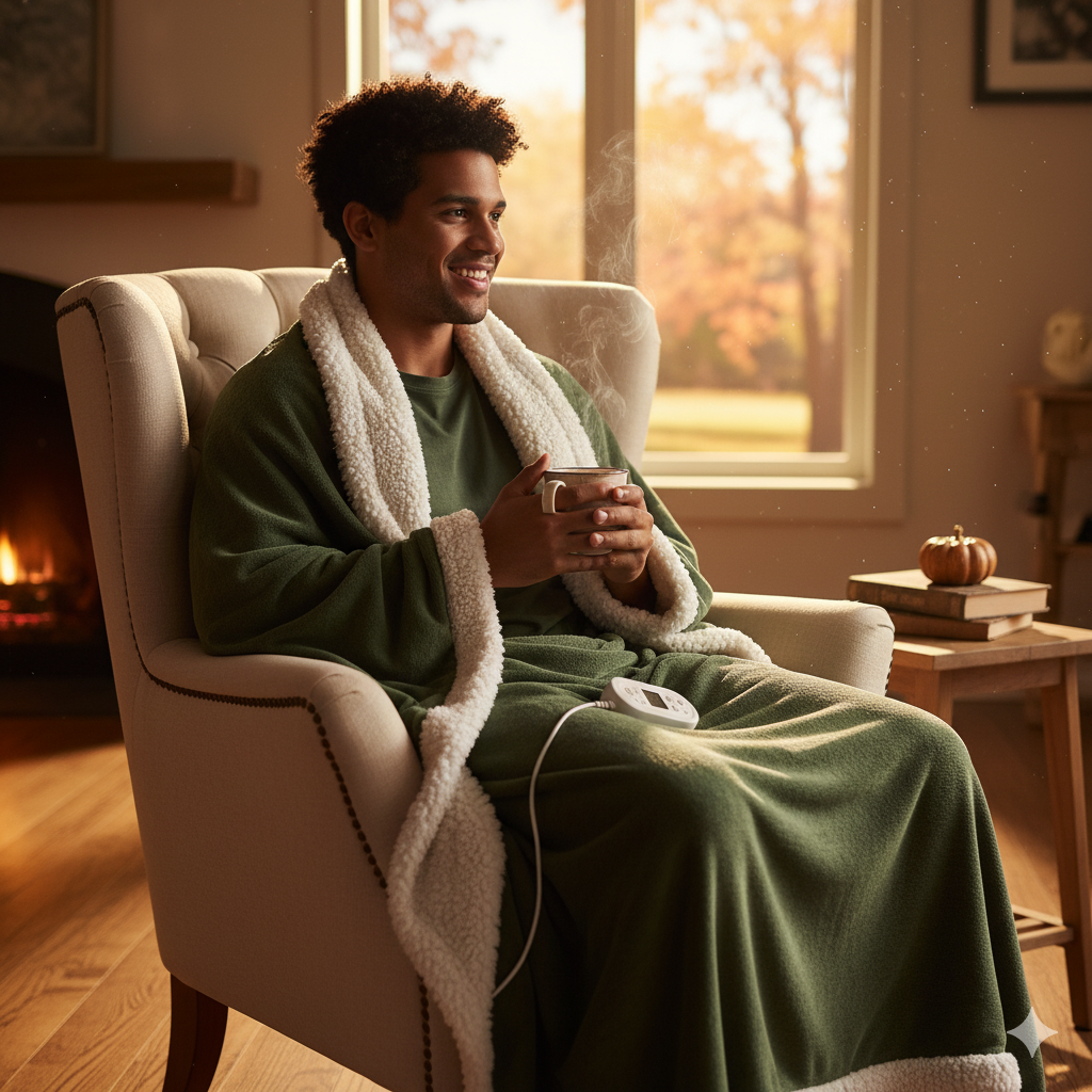 Bedsure Heated Throw Blanket