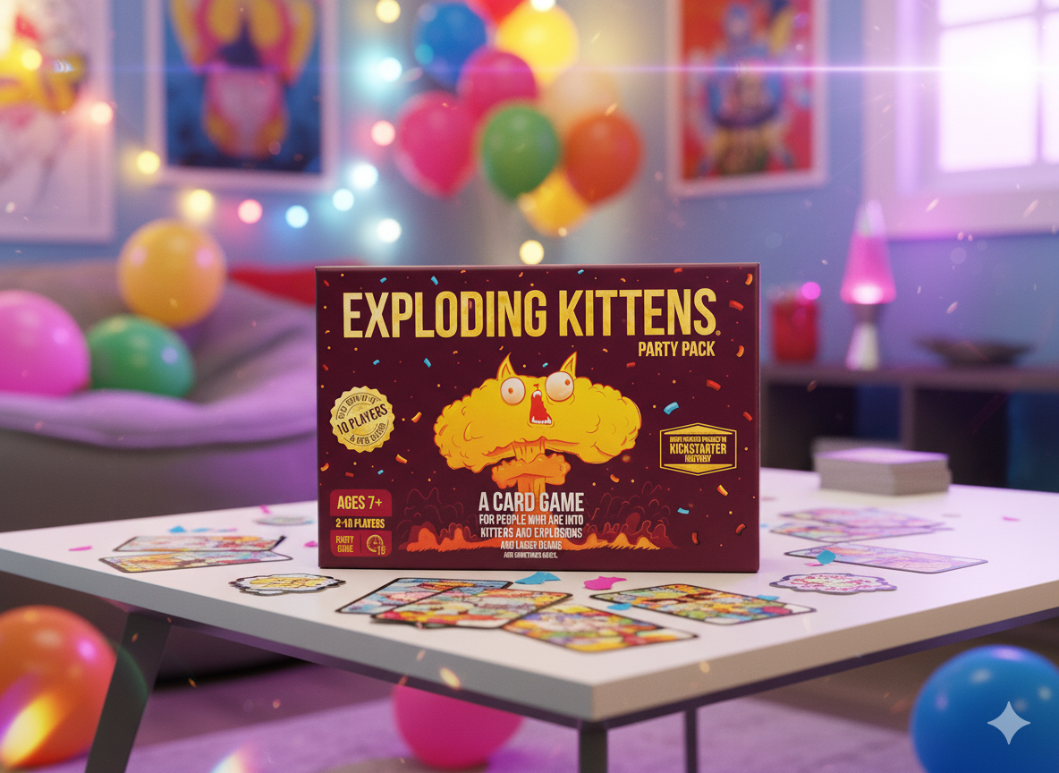 Exploding Kittens Party Pack Card Game