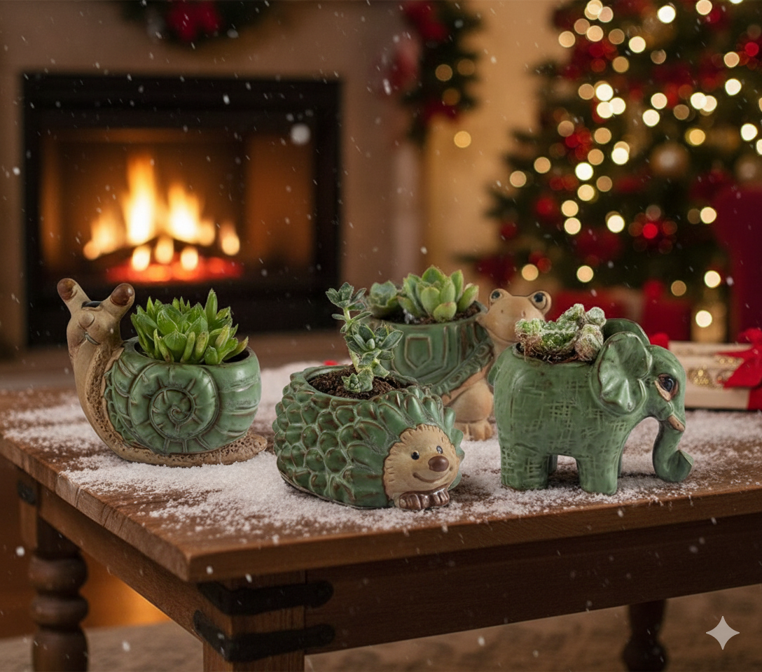 Small Succulent Pots with Drainage