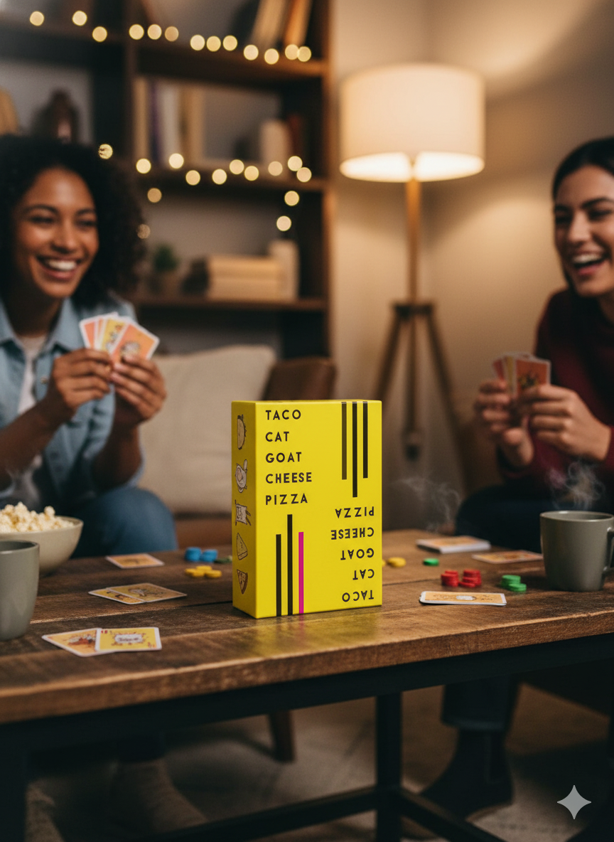 Taco Cat Goat Cheese Pizza Card Game