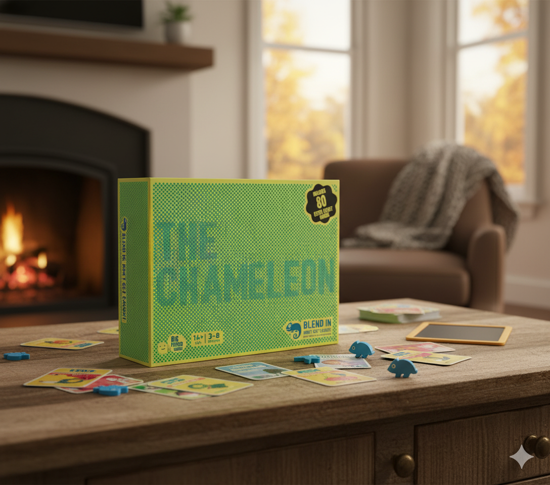 The Chameleon Bluffing Board Game