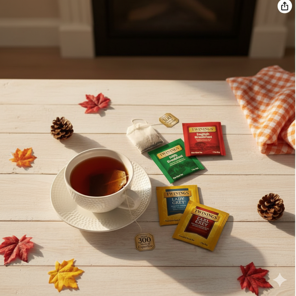 Twinings Tea Bag Sampler Assortment, Variety Pack - 44 Count