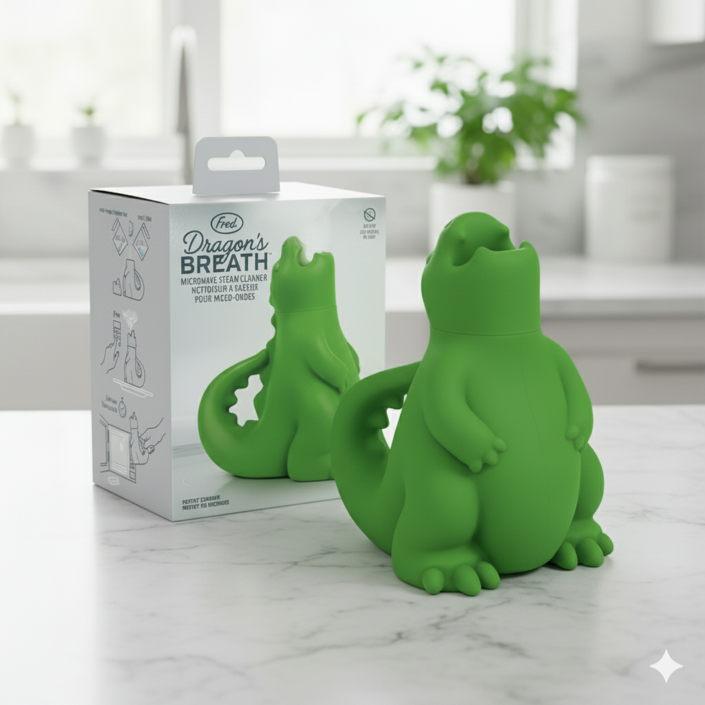 Genuine Fred DRAGON'S BREATH Microwave Steam Cleaner