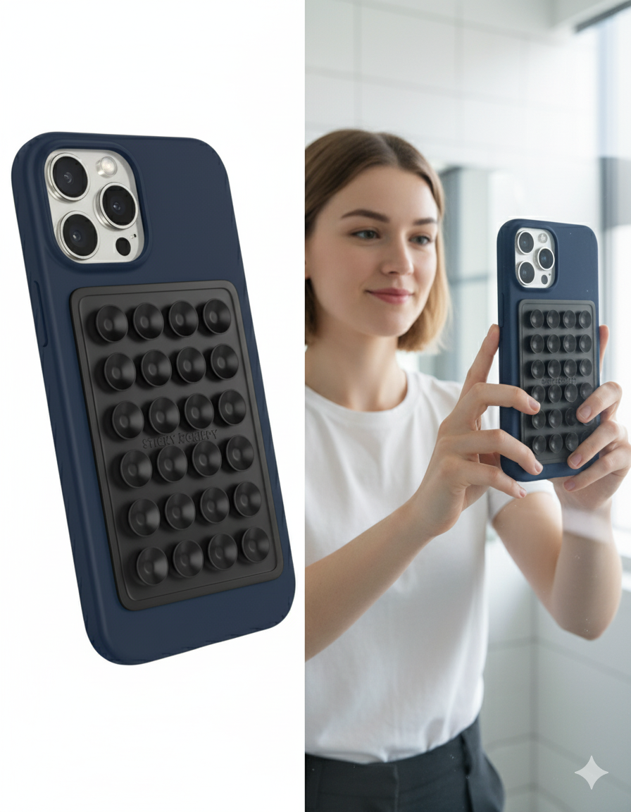 Suction Phone Case Mount